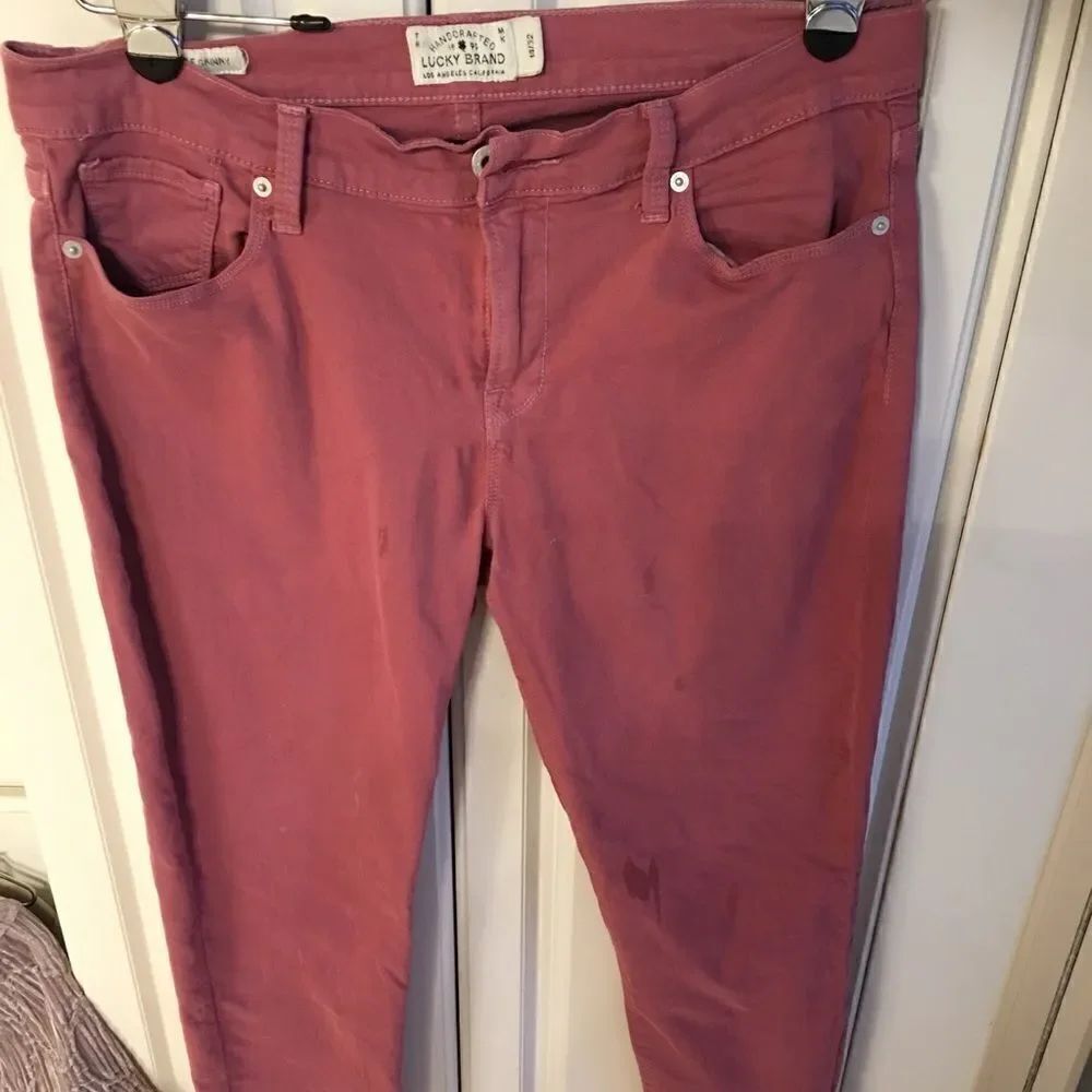 Lucky Brand Rose Pink Denim Jeans